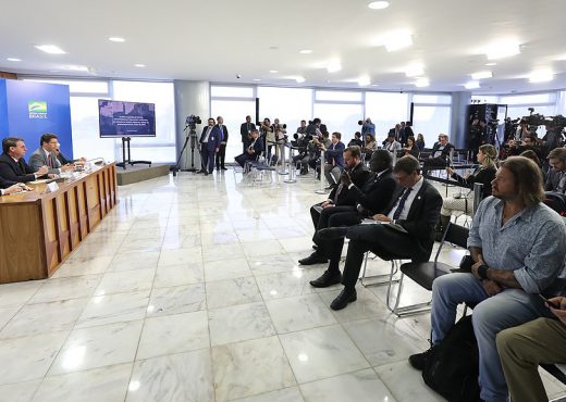 conférence presse Bolsonaro