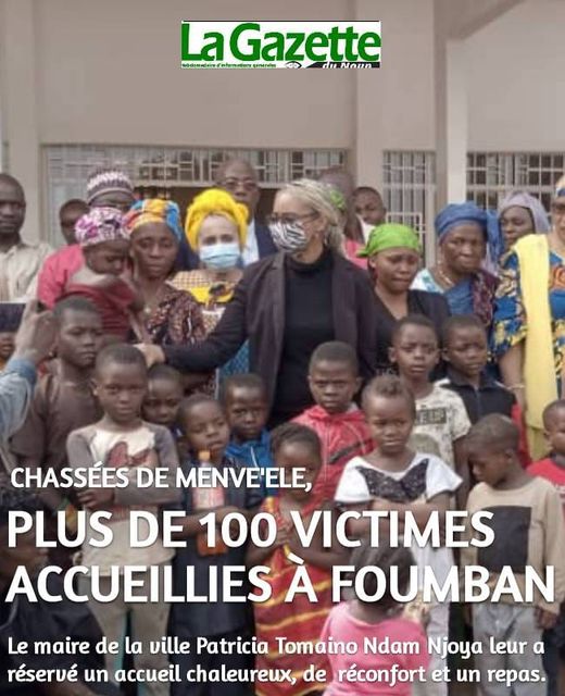 Retour de la communauté Bamoun à Foumban. ©La Gazette du Noun