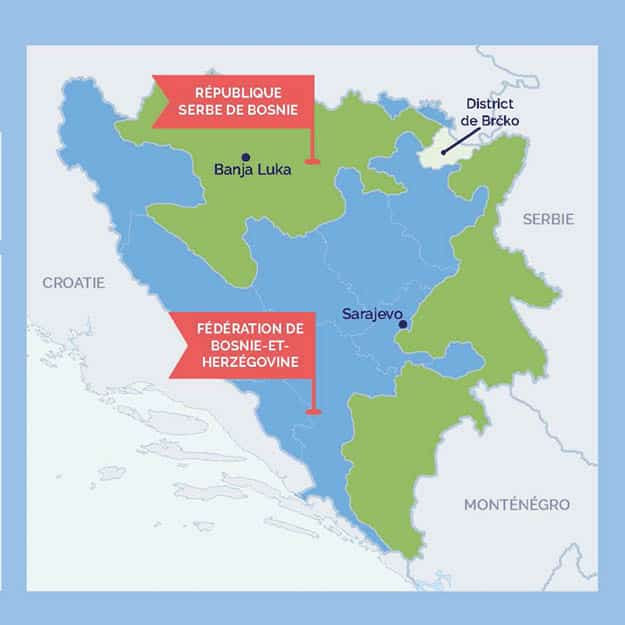 Division territoriale de la Bosnie-Herzégovine