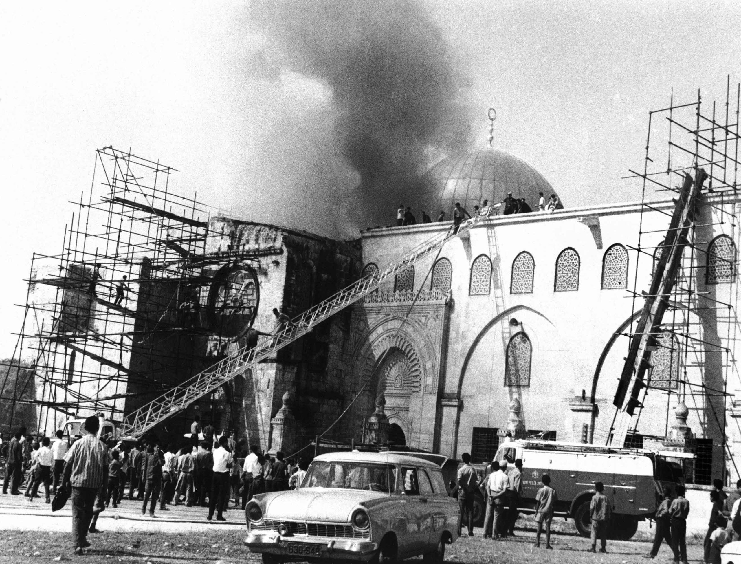 incendie de la mosquée al aqsa 1969