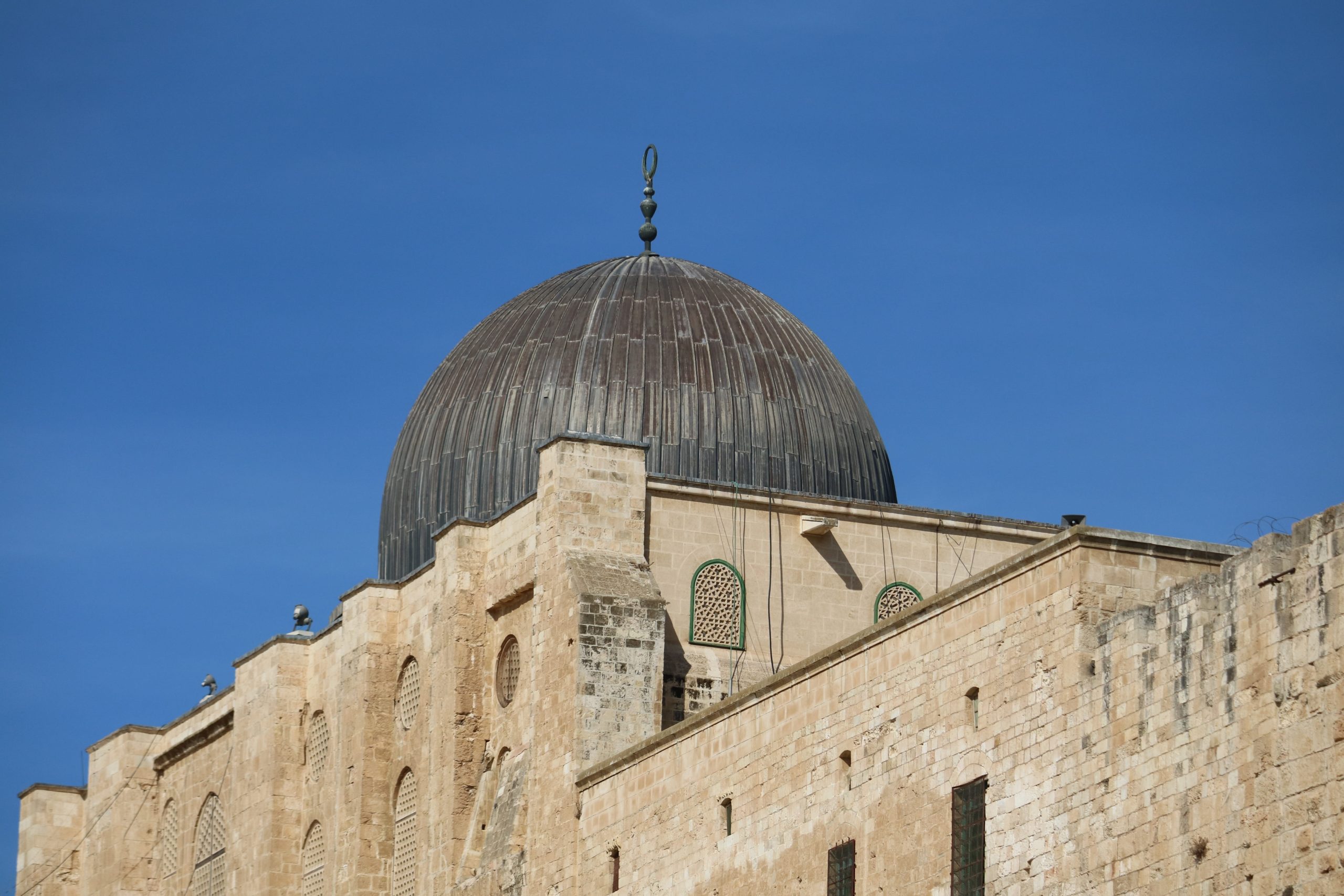 Vue de la Mosquée Al-Aqsa